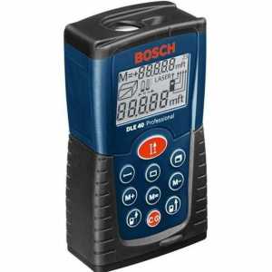 Bosch DLE 40 лазерен далекомер: описание, спецификации и отзиви
