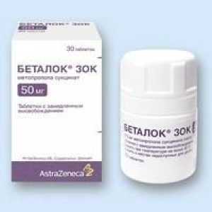 Лекарството "Betalok Zok". Инструкции за употреба и описание