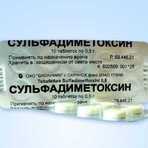 Лекарства "Сулфадиметоксин": указания за употреба