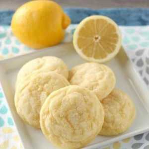 Лимонени бисквитки: рецепти за готвене