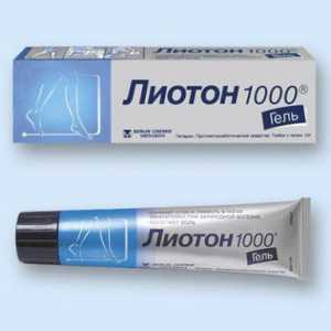"Lyoton 1000". Повърхностни тромбофлебити: лечение