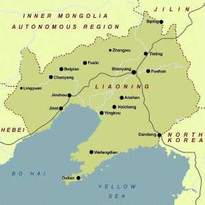 Полуостров Лиаодонг в Китай: описание, история и традиции. Територията на полуостров Лиаодонг