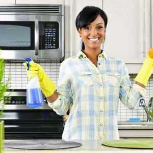 Най-добрите продукти за почистване на кухнята: преглед, приложение, производители и рецензии