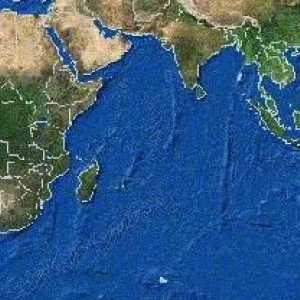 Максималната и средната дълбочина на Индийския океан. Релеф на дъното на Индийския океан