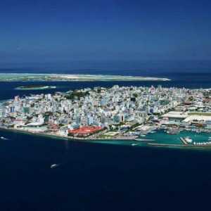 Република Малдиви. Малдивите на световната карта. Малдивите - морето