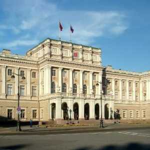 Мариинския дворец, Санкт Петербург. Забележителности в Санкт Петербург