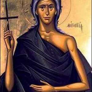 Мария от Египет. Икона и кратка история на земния живот