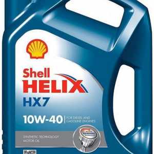 Oil `Shell Helix 10W-40` полусинтетично: ревюта, характеристики, ефективност