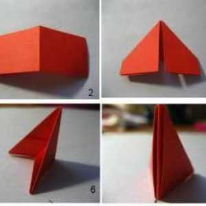Майсторска класа, как да направите модулен кош за оригами