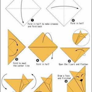 Майсторски клас: как се правят в стила на оригами от хартиени животни
