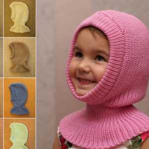 Майсторски клас: шапка с шапка за момиче за зимата