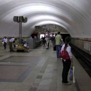 Metro `Timiryazevskaya` на картата на Москва