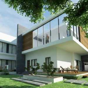 Минимализъм в архитектурата: описание на стила. Индивидуални и стандартни дизайни на къщи