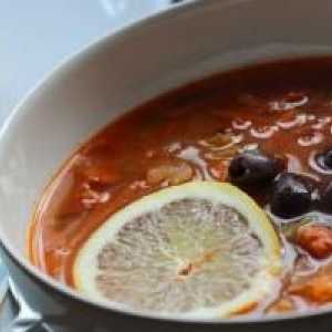 Месо solyanka - супа, рецептата на която не е лесно