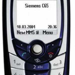 Мобилен телефон Siemens C65: снимки, спецификации