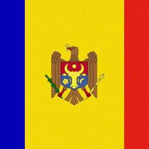 Молдова: флаг и герб на страната
