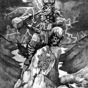 Ударът на бога Тор е легендарно оръжие от Скандинавия. Значение на амулетите и татуировката с…