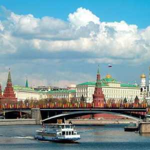 Москва, речен трамвай: отзиви и снимки