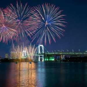 Мост `Rainbow` в Токио: описание, история, снимка