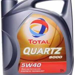 Двигателно масло "Общ кварц 9000 5W40": рецензии, технически характеристики