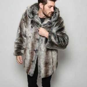 Мъжко кожено палто от вълка - комбинация от стил и качество