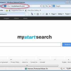 Mystartsearch.com как да премахнете от браузъра и компютъра
