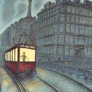 Н. Гумилев, "Загубеният трамвай": анализ на стихотворението