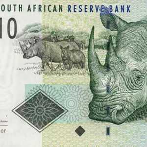 Националната валута на Южна Африка е равна