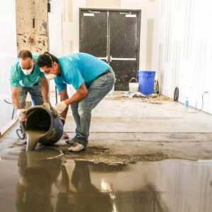 Подовата настилка върху бетонната подова настилка: избор на материали и технологии