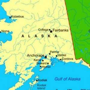 Населението на Аляска, географското местоположение, историята
