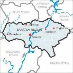 Население и площ на района на Саратов. Квартали и градове