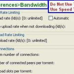Задайте uTorrent за максимална скорост. Как да настроите uTorrent до максималната скорост