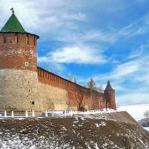 Кремъл Нижни Новгород: катедрали, кули, история
