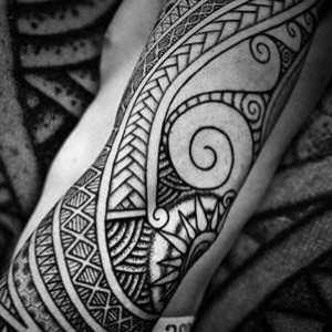 Нова тенденция в изкуството - етноси. Етнически татуировки стил