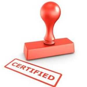 Задължително сертифициране на продукти, стоки