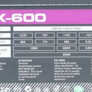 Общ преглед на захранването Aerocool VX 600