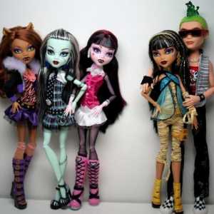 Дрехи за кукли Monster High със собствените си ръце (модели)