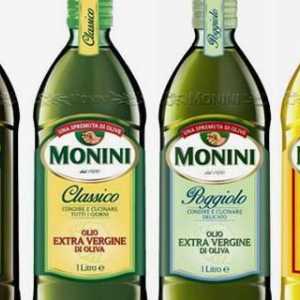 Маслиново масло "Monini": описание, състав, характеристики и рецензии