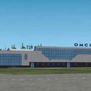 Омск, Централно летище - спирайте по пътя през облаците