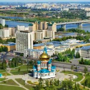 Омск, Парк Виктори: забележителности и паметници