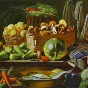 Описание на картината на Крютски "Цветя и плодове" и други творби на художника