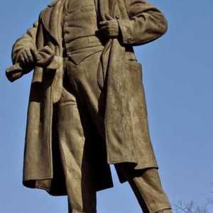 Описание на паметника на Ленин в Гомел и Запорожие