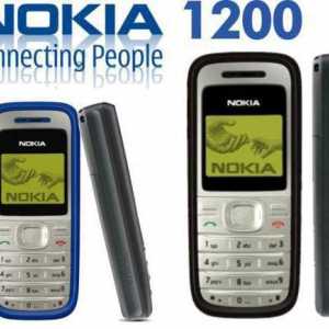 Описание на телефона "Nokia" 1200: характеристики