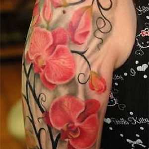 `Orchid` - татуировка за жени
