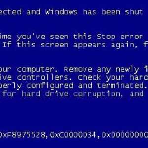 Грешка 0x0000007b (Windows 7 при стартиране)