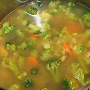 Отлично ястие за обяд - супа с броколи и пиле