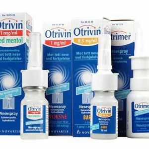 `Otrivin` (спрей): инструкции за употреба, състав, описание и прегледи