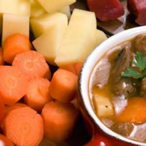 Зеленчуци с месо в саксия във фурната - сърдечно и просто ястие