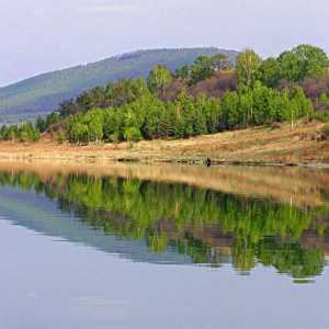 Езерото Itkul (Khakassia) - девствената красота на природата