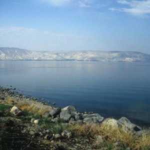 Езерото Tiberias е най-големият източник на прясна вода. Забележителности на езерото Тиебриас